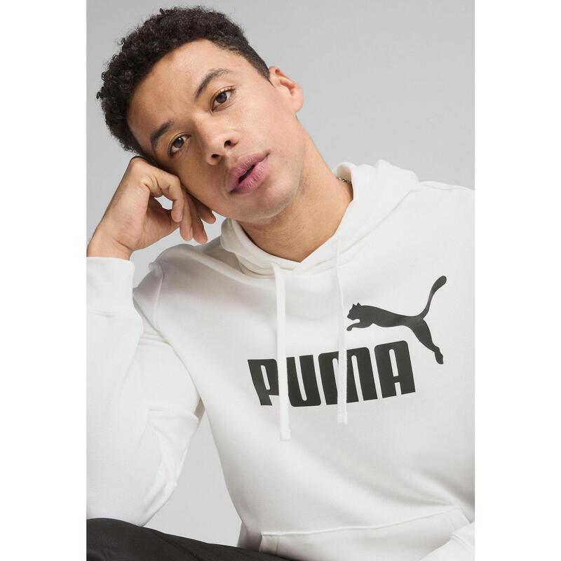 Hoodie à logo N °1 Essentials Enfant et Adolescent PUMA White