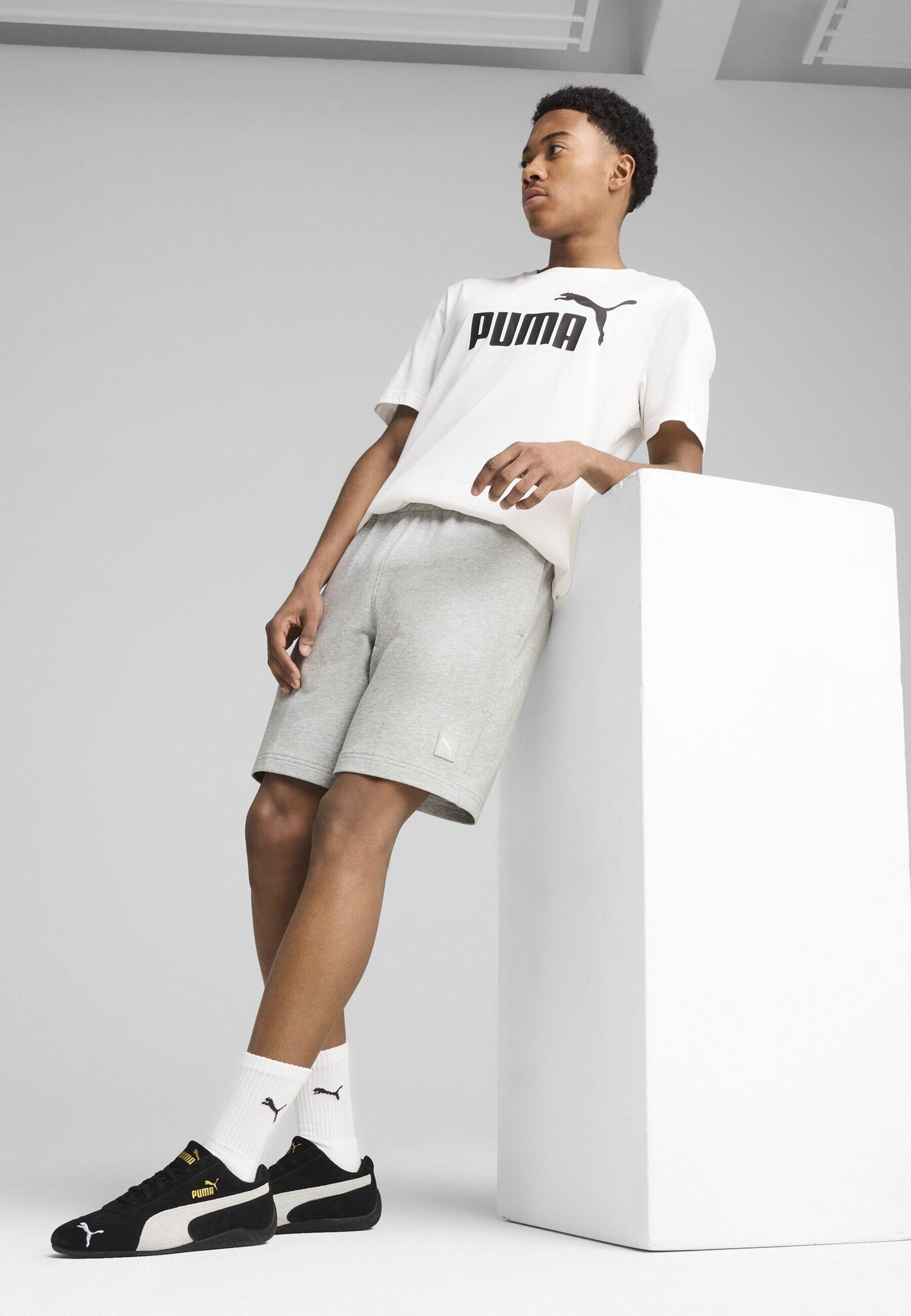 Essentials Elevated 9" Shorts Herren PUMA Light Gray Heather 7/7