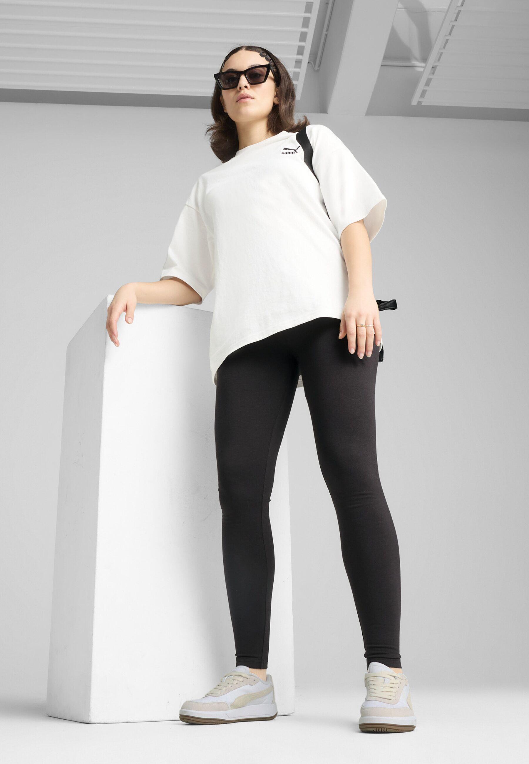 HER Hochgeschnittene Leggings Damen PUMA Black 7/7
