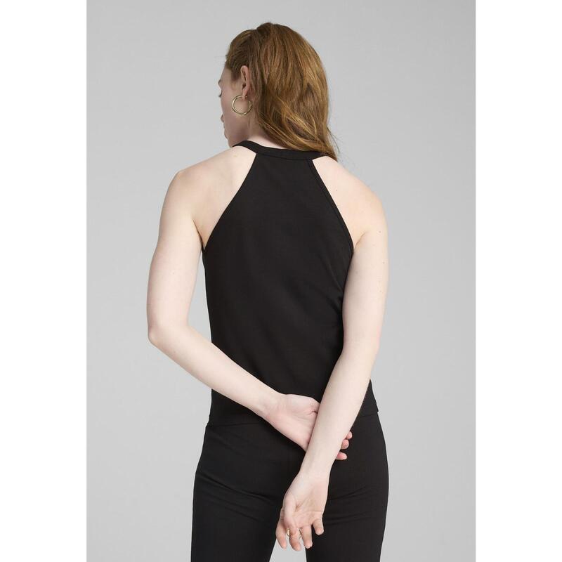 Maiou alergare femei Slim Fit Racerback Class Slim Short Tank negru PUMA Black