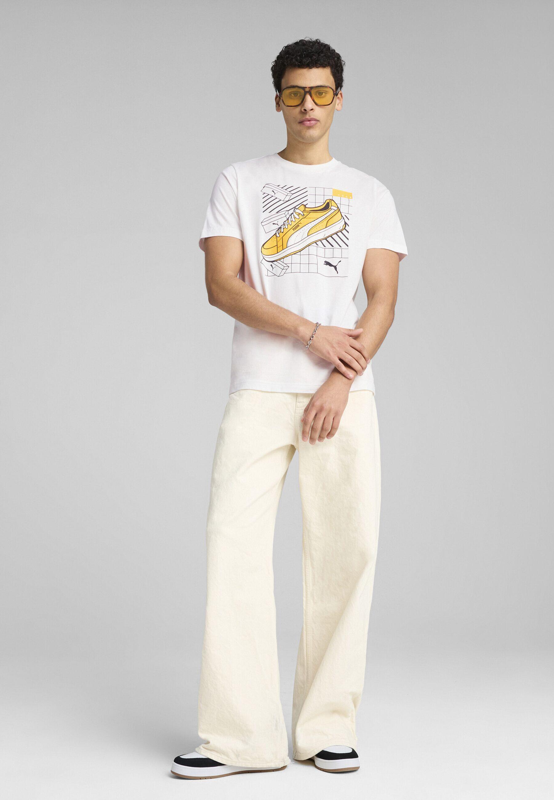 T-shirt Graphics Sneakers Homme PUMA White 7/7