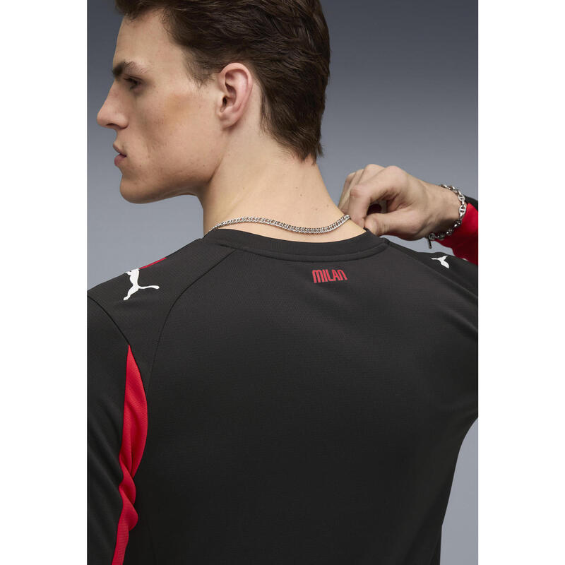 Męska koszulka domowa z długim rękawem AC Milan 25/26 PUMA