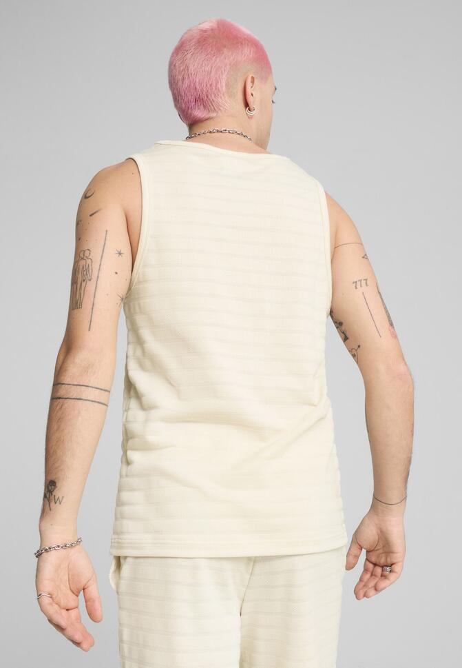 Męska koszulka na ramiączkach Essentials Elevated Structured PUMA