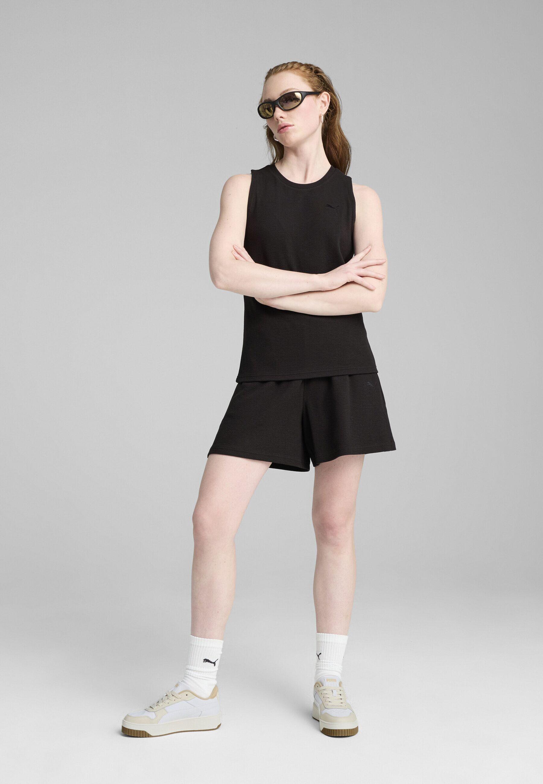 Tank top HER da donna PUMA Black 7/7