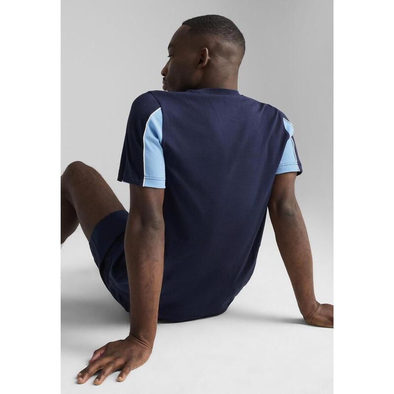 Męska koszulka Manchester City ftblARCHIVE PUMA Navy Team Light Blue