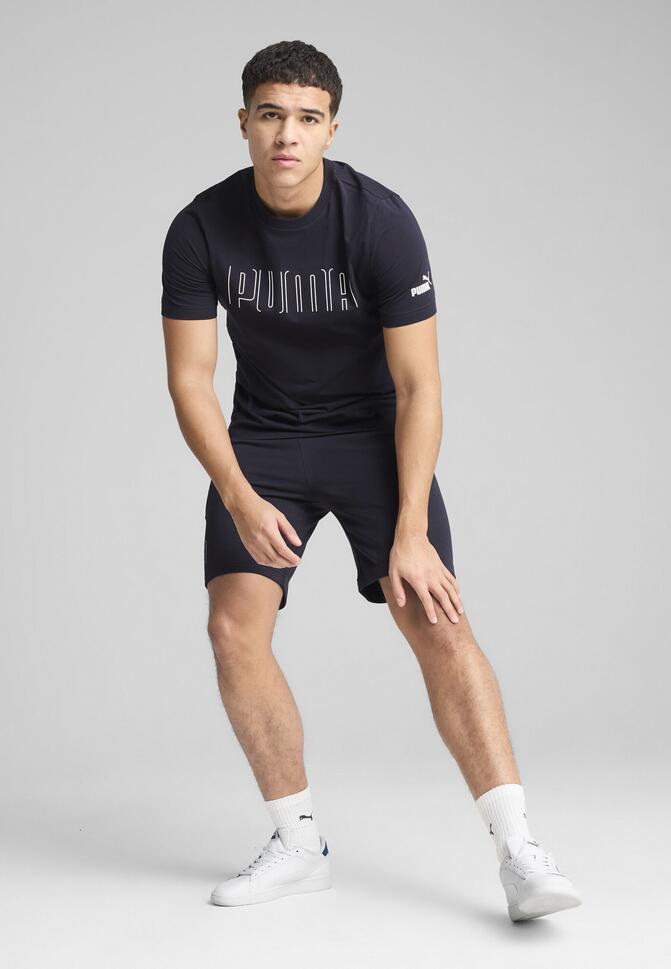Męska koszulka z grafiką PUMA Sport PUMA New Navy Blue
