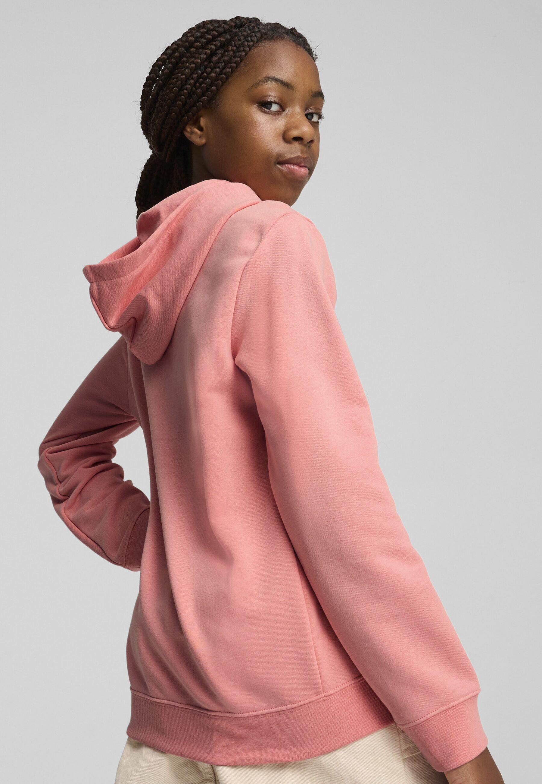 ESS No. 1 Logo Hoodie Mädchen PUMA Pink Fruit 7/7