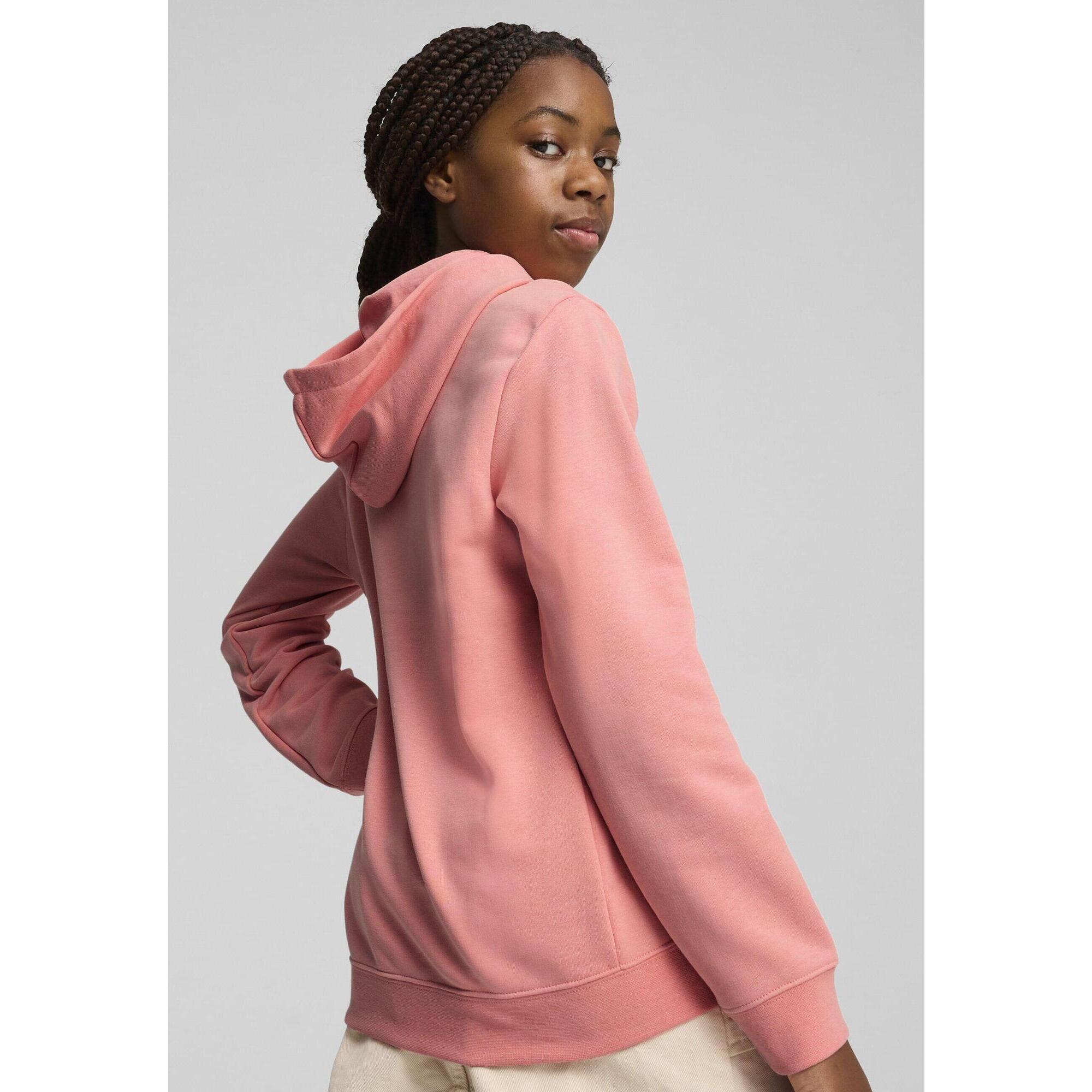 Młodzieżowa bluza z kapturem ESS z logo No. 1 PUMA Pink Fruit