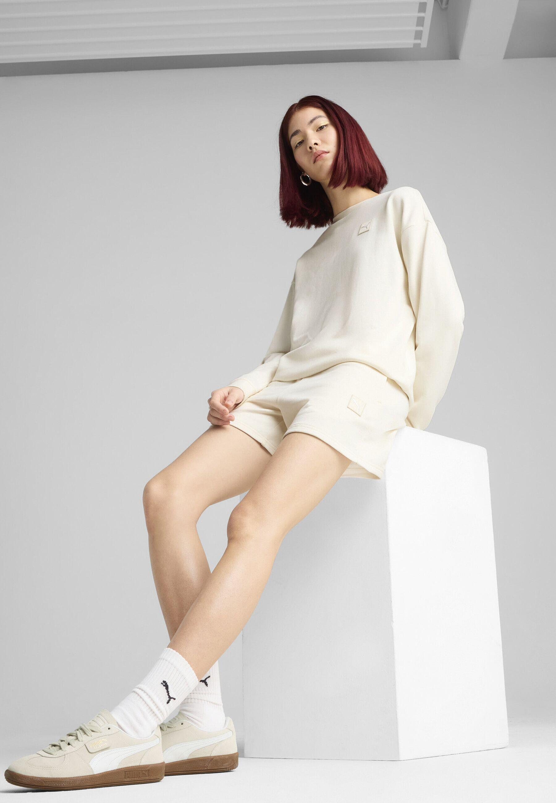 Short 5" à taille mi-haute ESS ELEVATED Femme PUMA No Dye Color Mix 7/7