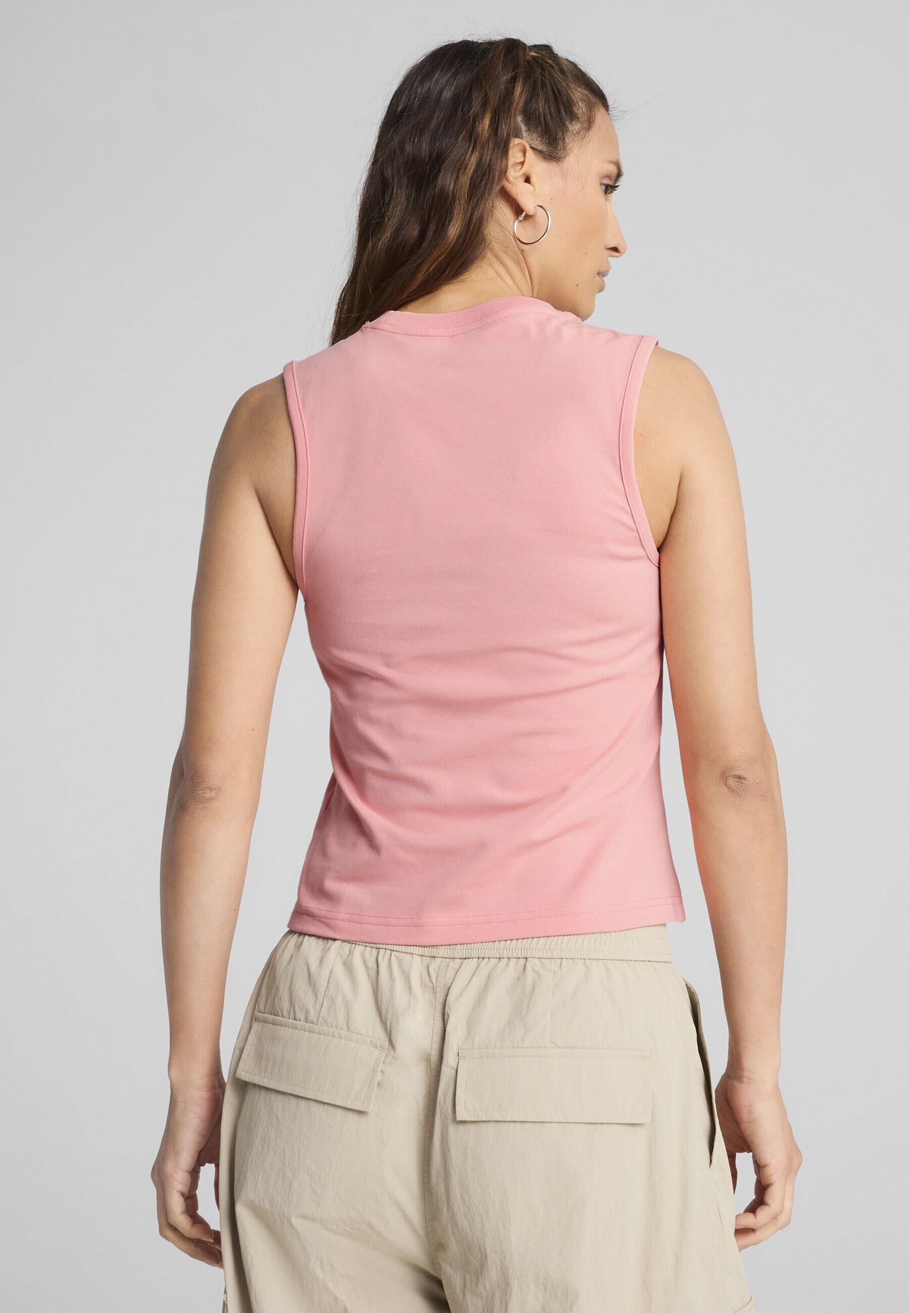 Débardeur ajusté à logo N° 1 ESS Femme PUMA Pink Fruit 6/7