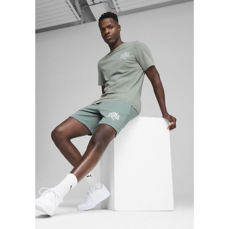 Damskie szorty PUMA Class 8" PUMA Green Moon