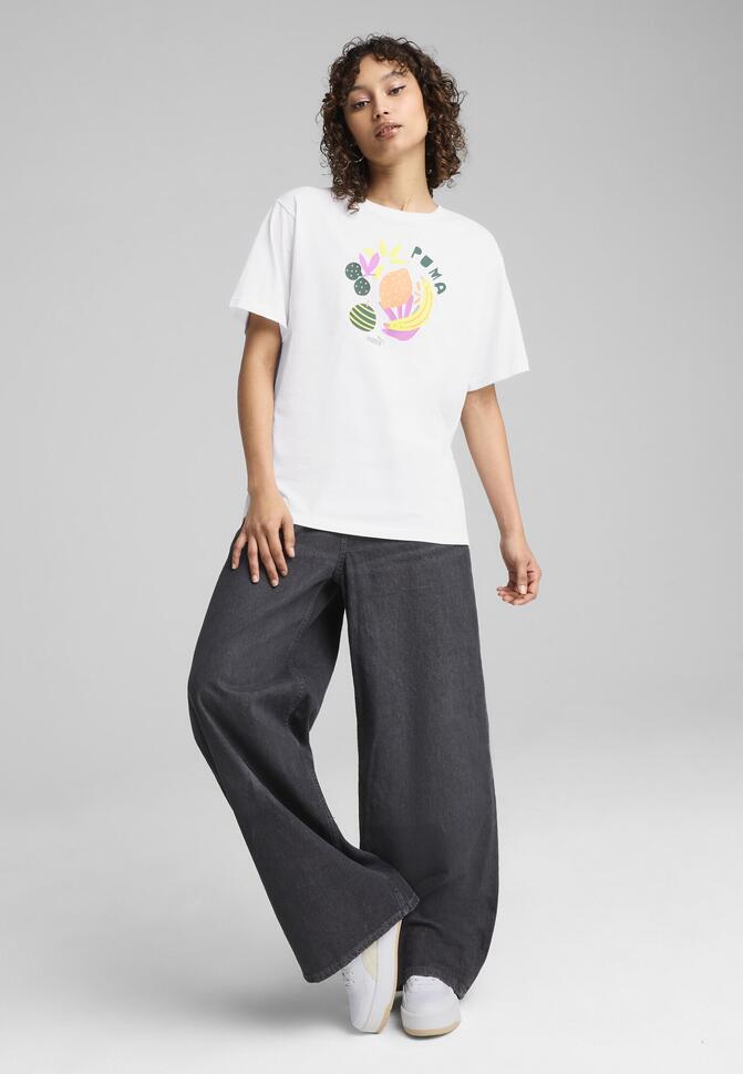 Damska koszulka GRAPHICS Relaxed Fruity PUMA White