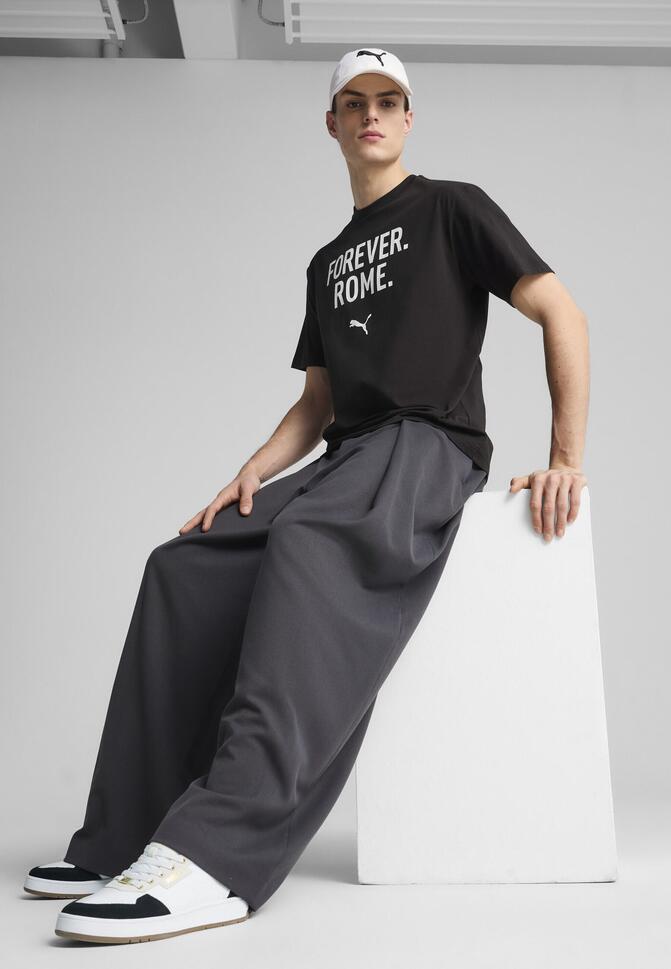 Męska koszulka Concept 2 Rome o luźnym kroju PUMA Black