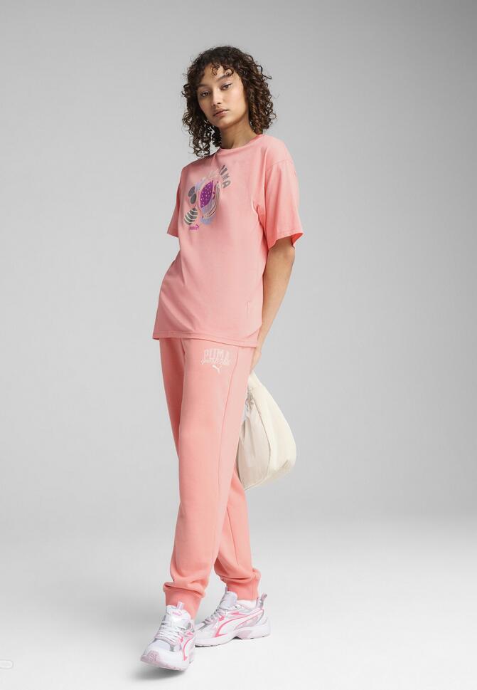 Damska koszulka GRAPHICS Relaxed Fruity PUMA Pink Fruit