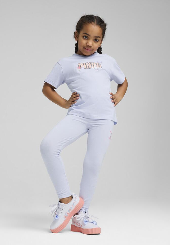 Dziecięca luźna koszulka PUMA x HELLO KITTY AND FRIENDS z grafiką PUMA