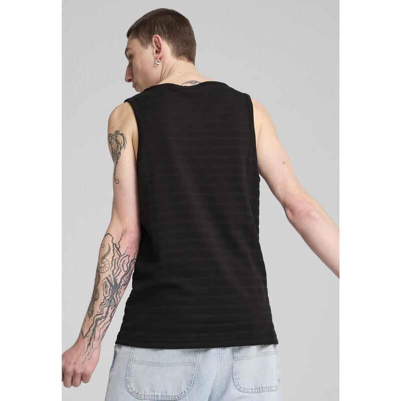 Męska koszulka na ramiączkach Essentials Elevated Structured PUMA Black