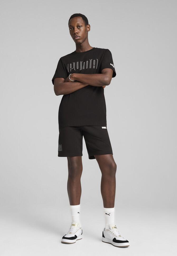 Męska koszulka z grafiką PUMA Sport PUMA Black