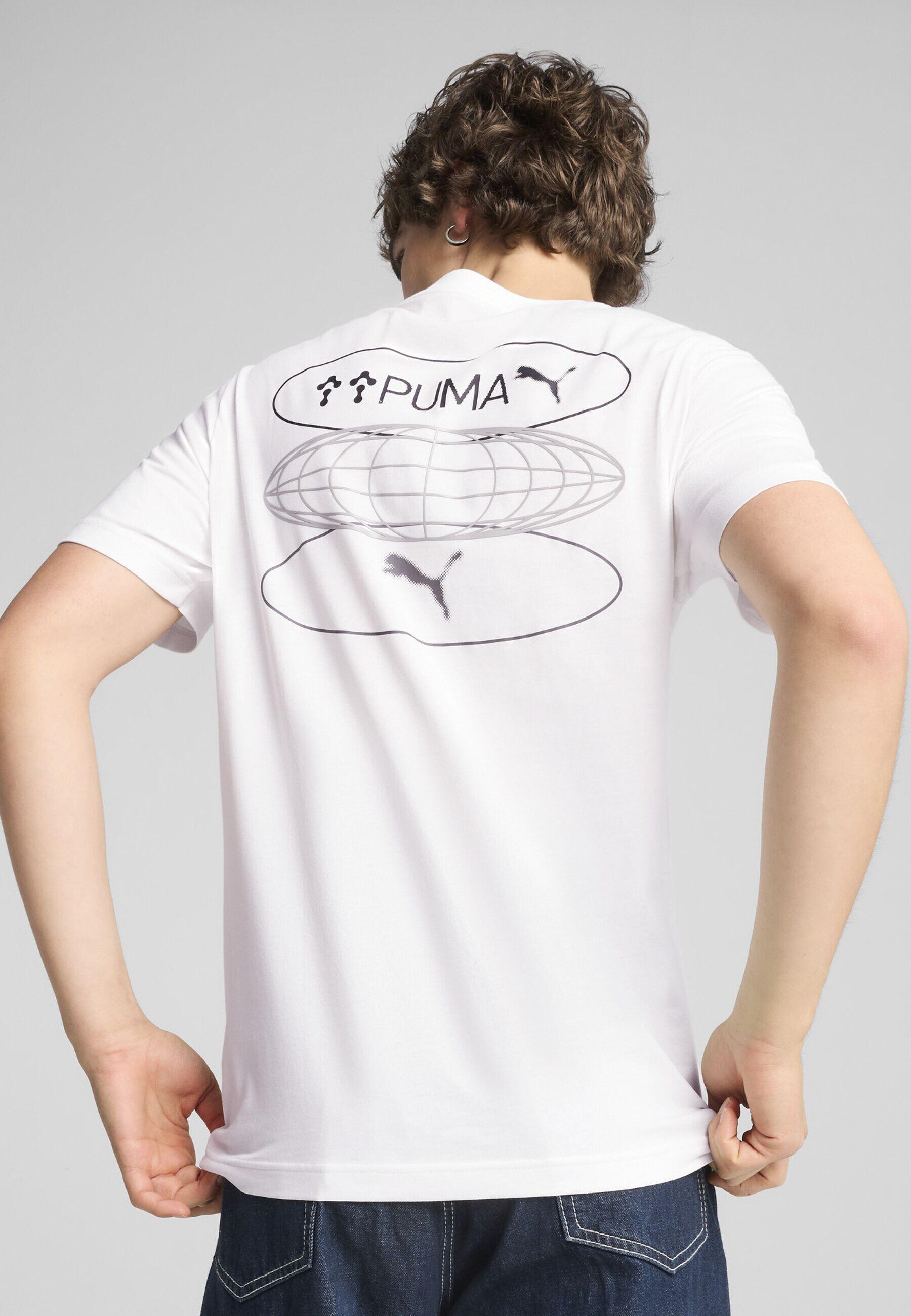 T-shirt avec motif 3 Circles Homme PUMA White 7/7