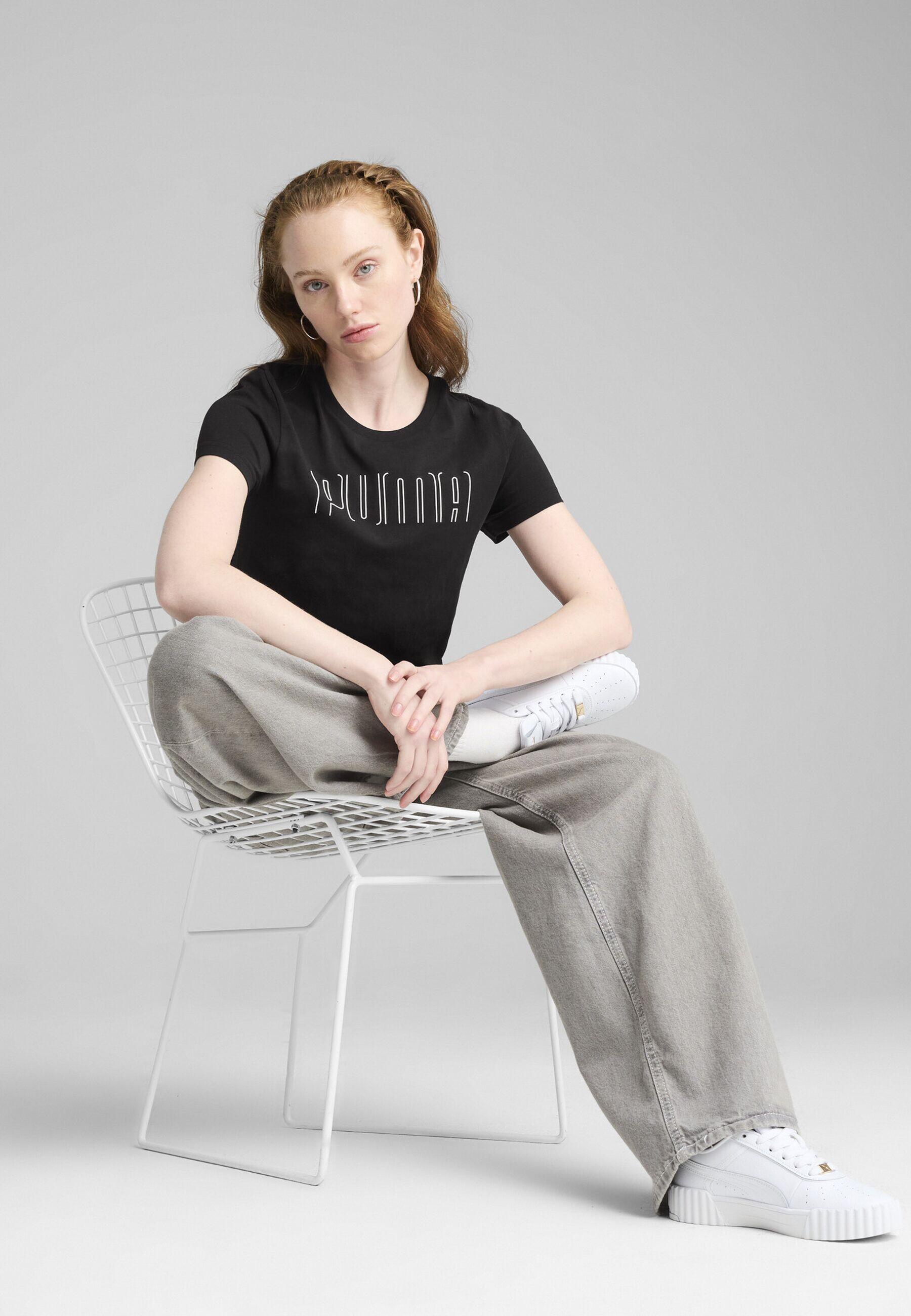 Camiseta estampada PUMA SPORT Mujer PUMA Black 7/7