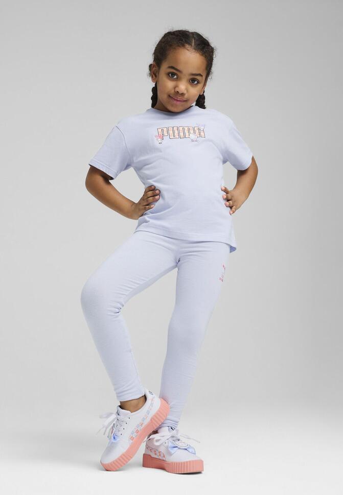 Dziecięca luźna koszulka PUMA x HELLO KITTY AND FRIENDS z grafiką PUMA