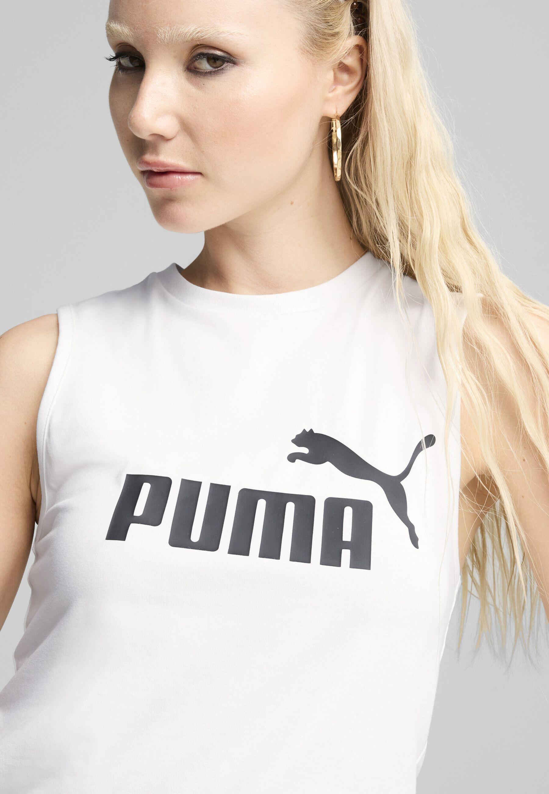 Tank top aderente con logo ESS N. 1 da donna PUMA 7/7