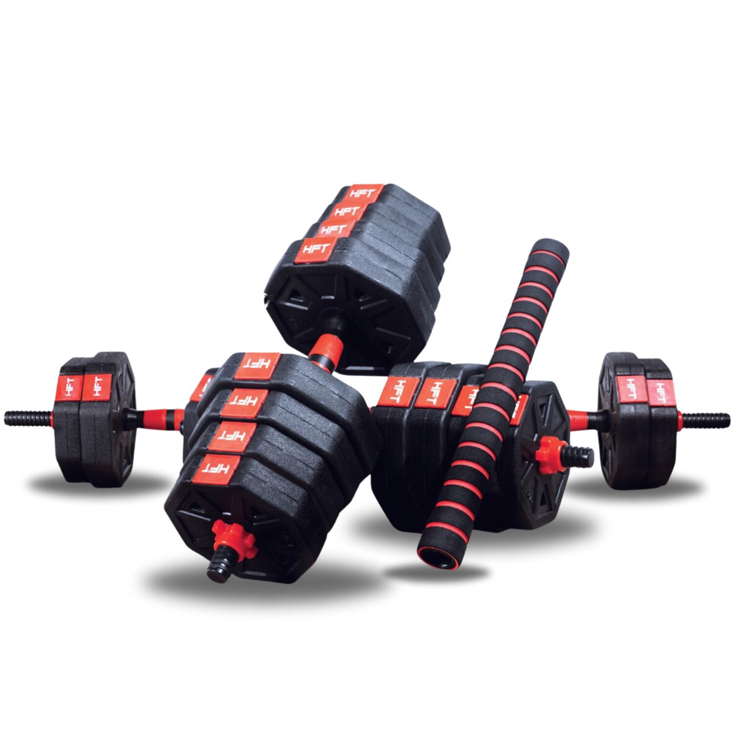 Set Plastic dumbbell HFT 40 kg - Homefittools