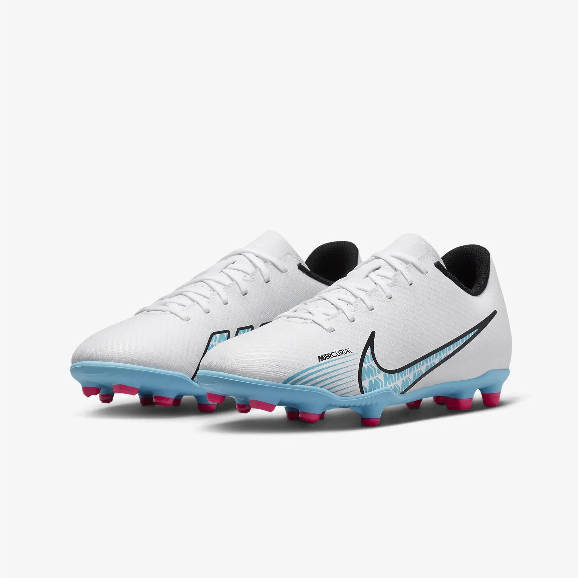 Nike - Chaussures De Football Enfant Nike Jr Vapor 15 Club - Chaussures De Football - Blanc - 36,5 - Decathlon