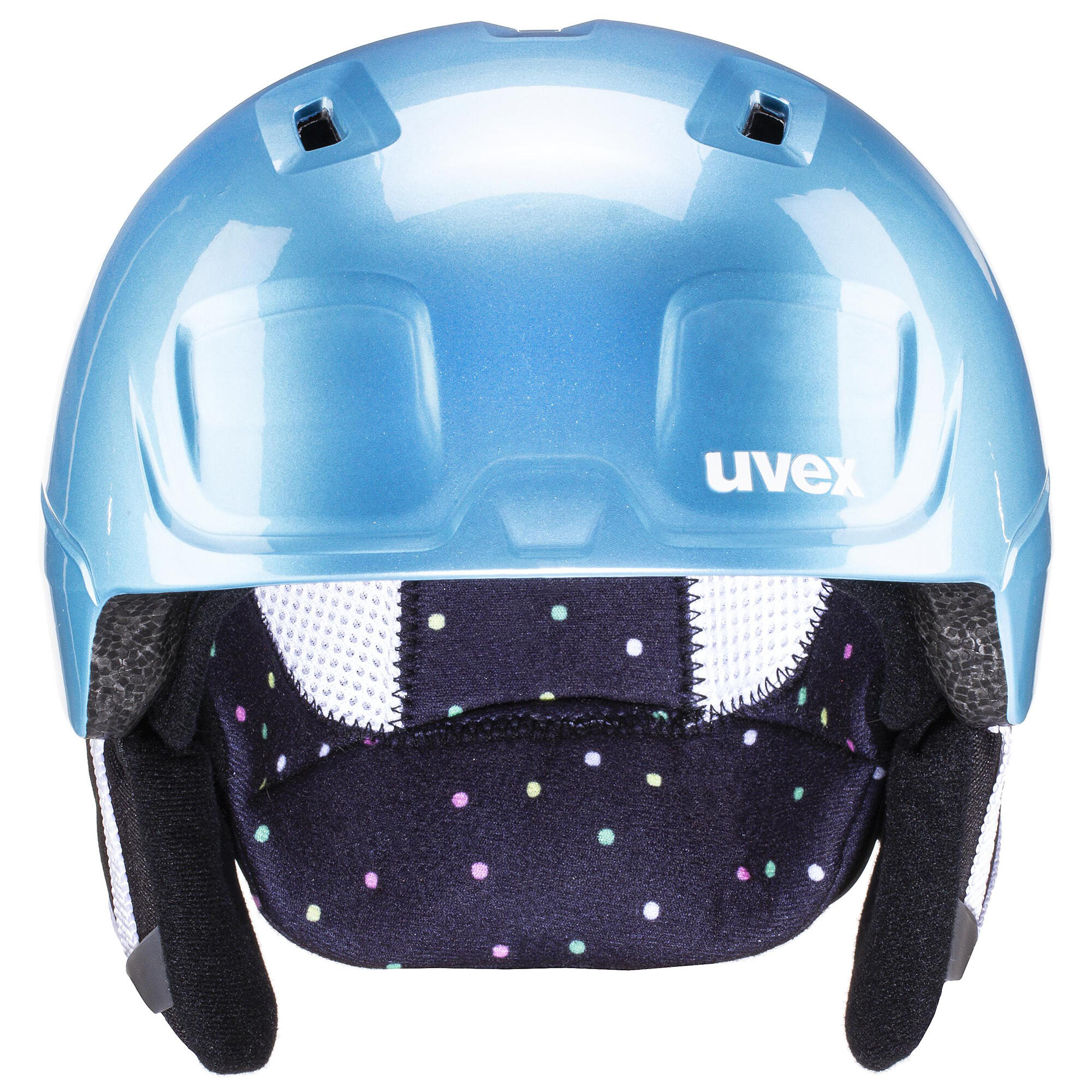 Casco de esquí uvex heyya - blue confetti - Niño 3/5