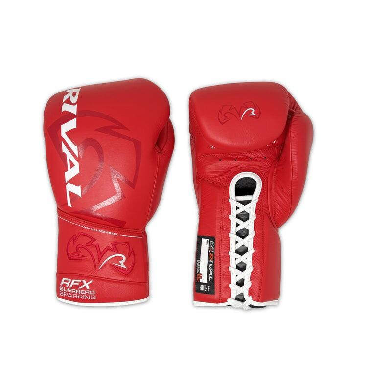 Rękawice Bokserskie Sparingowe Rival RFX-Guerrero HDE-F Czerwone 14oz