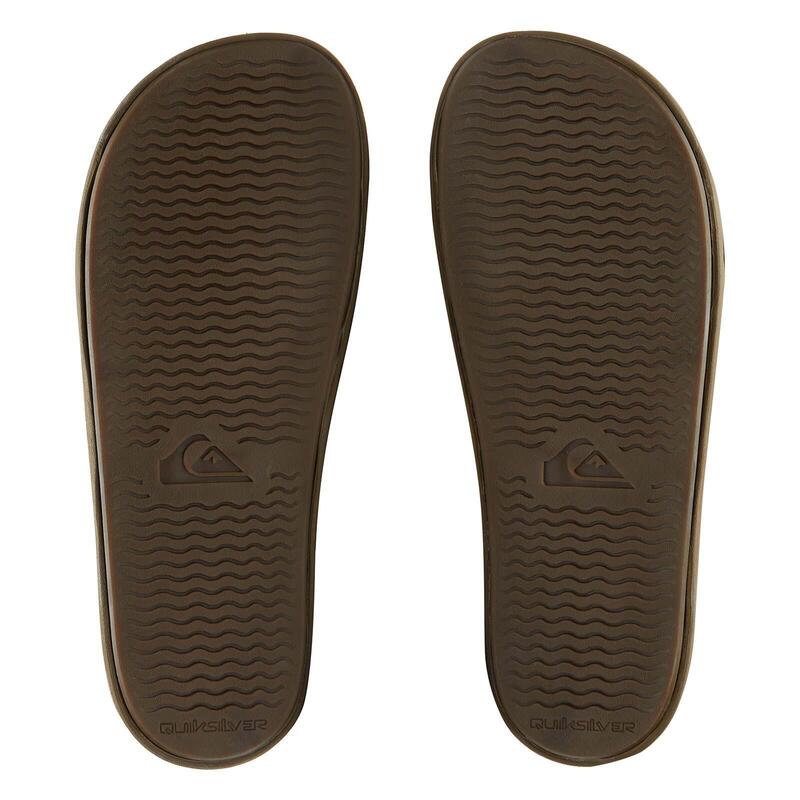 Klapki męskie Quiksilver Rivi Leather Double Adjust