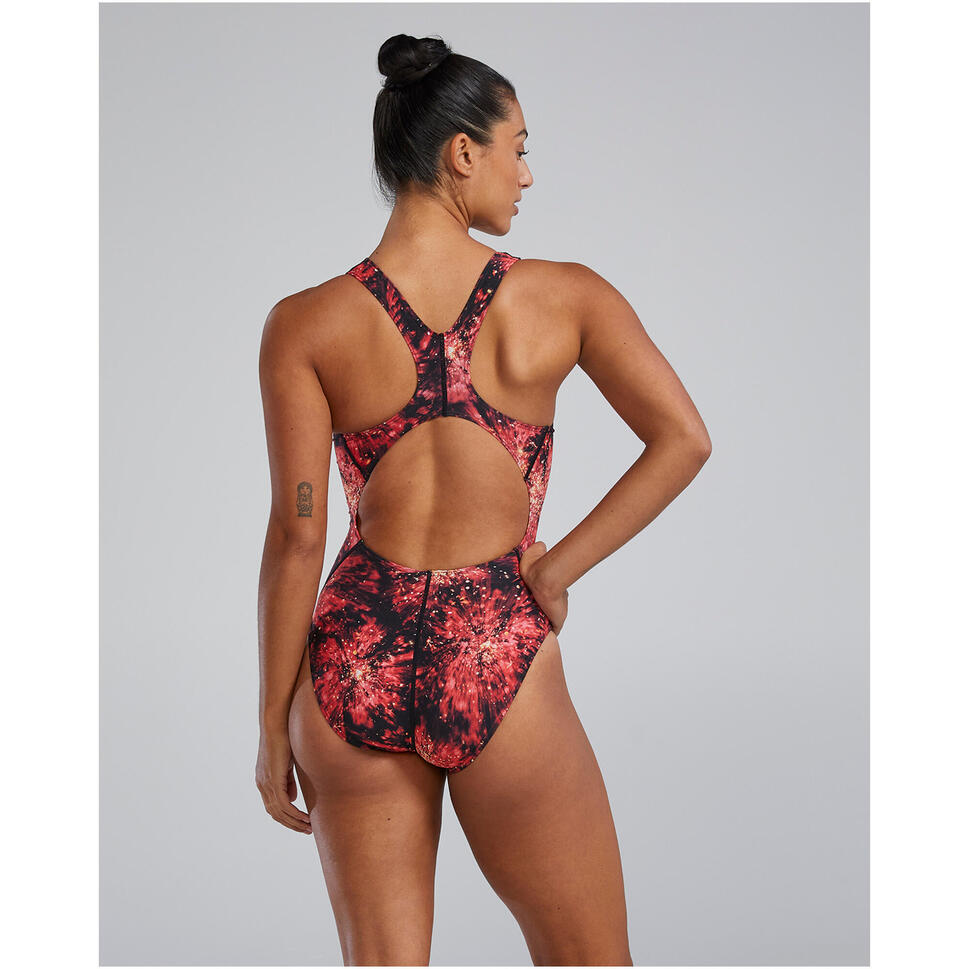 Strój pływacki damski TYR Maxfit Swimsuit - Radiant Flare