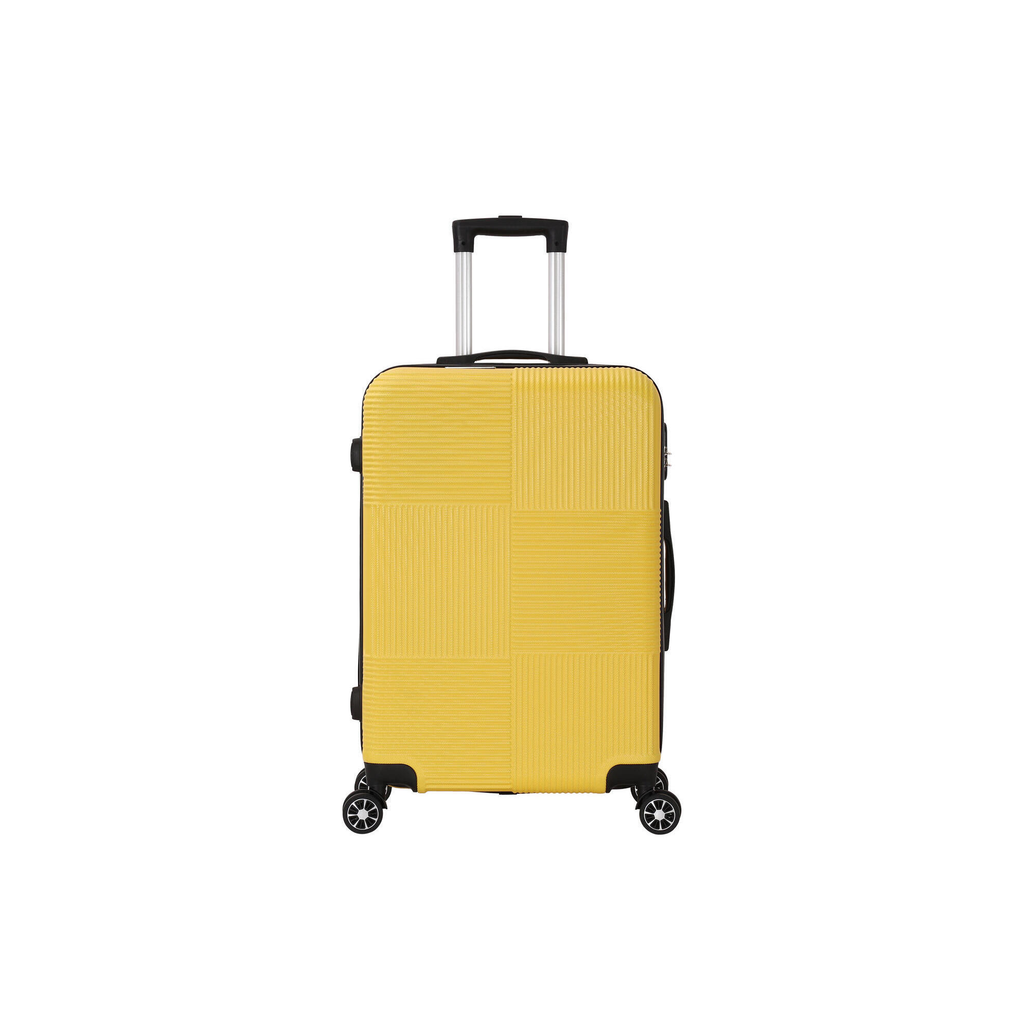 Le Temps Des Cerises - Valise Moyen Séjour 65cm Capri Moutarde - Valise À Roulettes - Jaune - 65 L - Decathlon