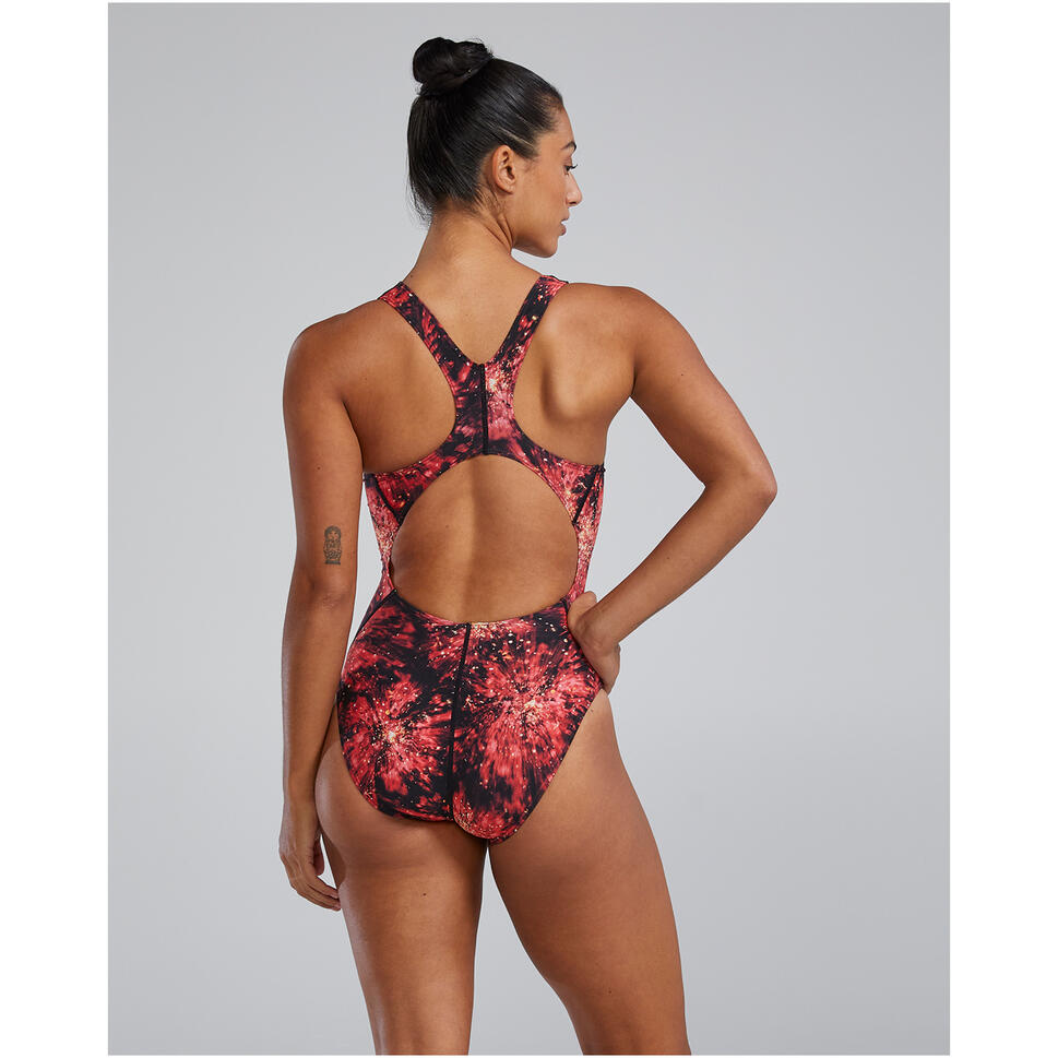 Strój pływacki damski TYR Maxfit Swimsuit - Radiant Flare