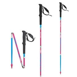 Bâtons TRAIL C4 ULTRA MID FLAMINGO Sht 110