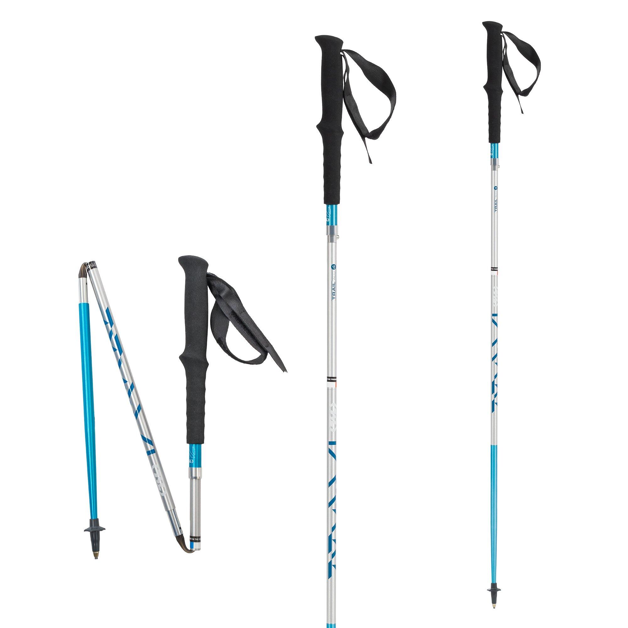 Tsl - Bâtons Trail A4 Ultra Mid Azur Sht 125 - Bâtons De Trail - Bleu - 125 Cm - Decathlon