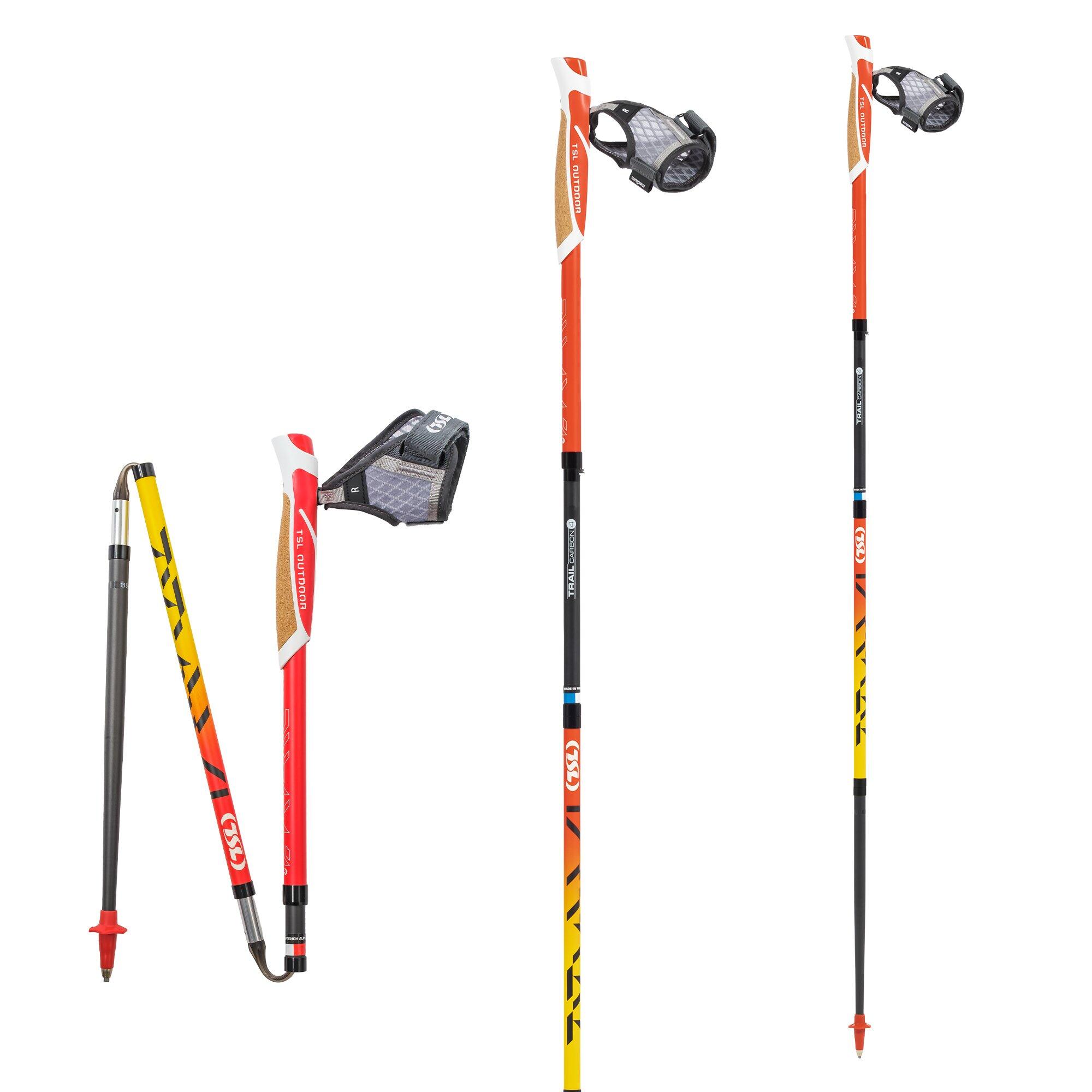 TSL Spoorpalen TSL Trail Carbon 4 Cork Fire