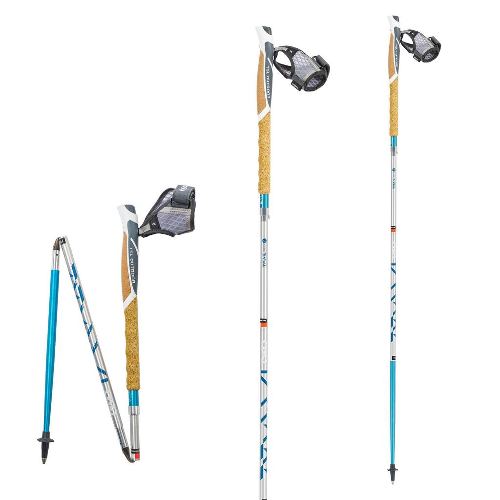 Trail stick TSL Trail Alu 4 Cork Cross