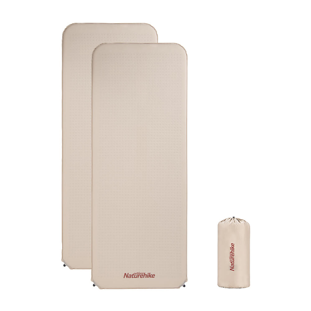 Colchón Auto hinchable Doble Naturehike Beige 2/6