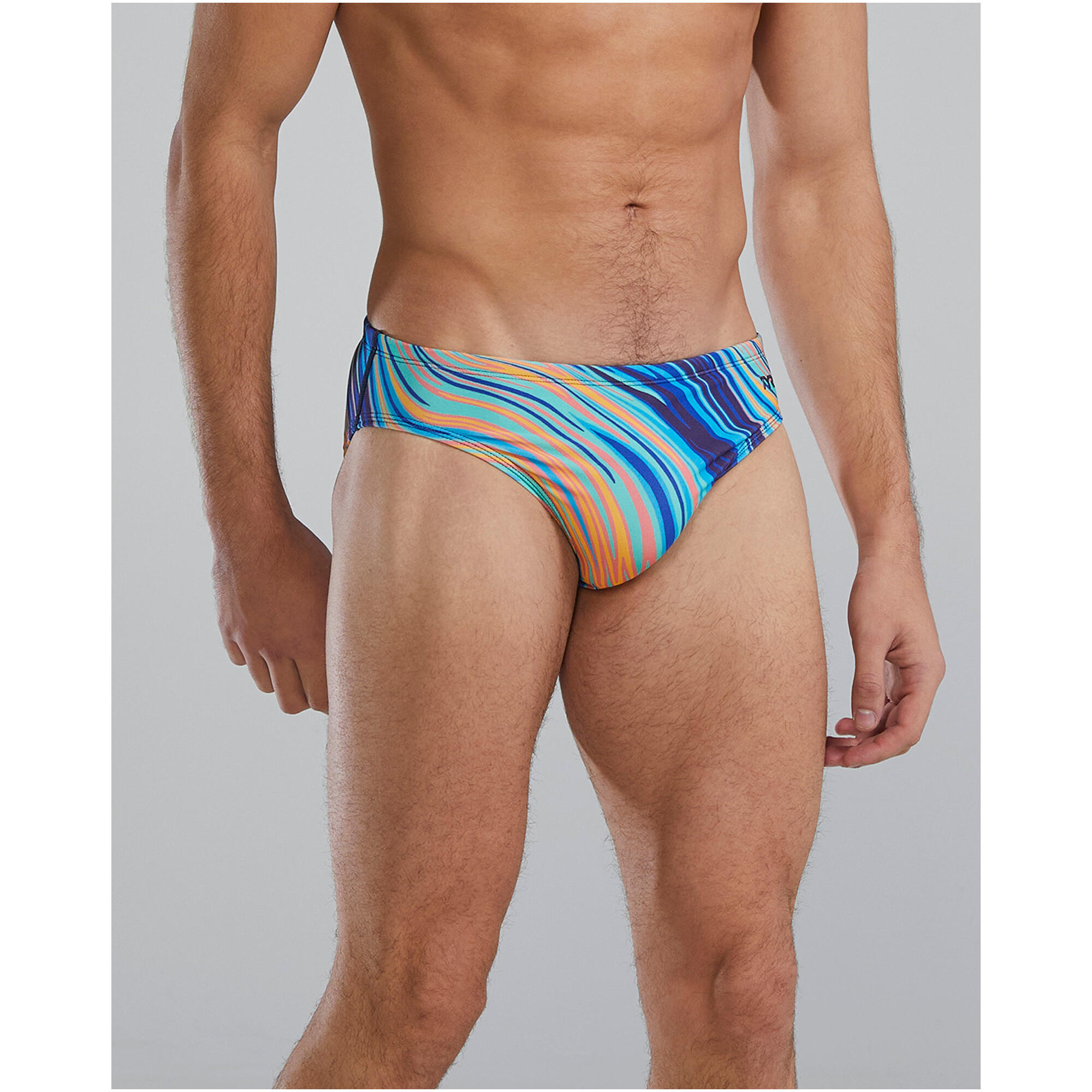 Kąpielówki męskie TYR Brief Swimsuit - Riptidal 4/4