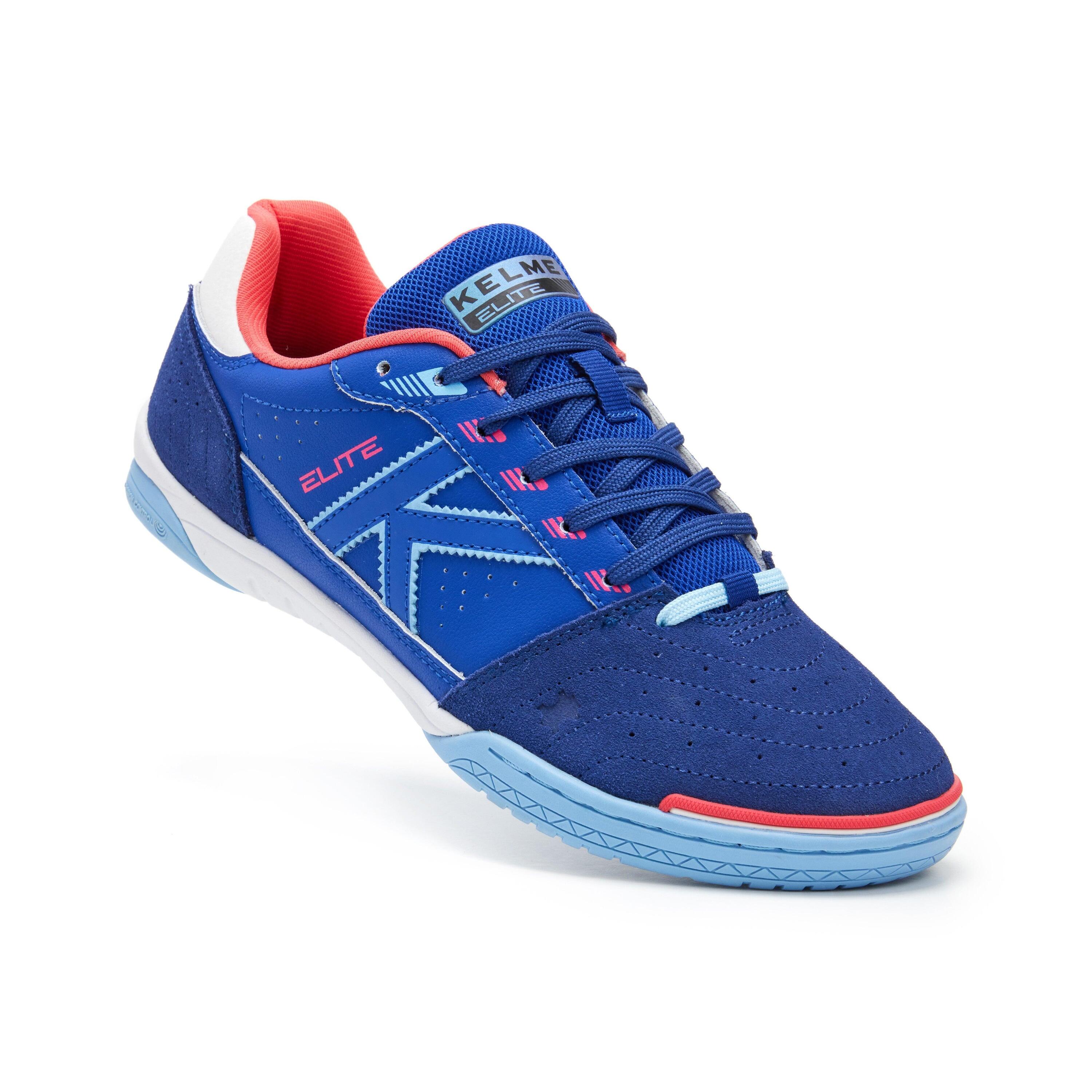 Kelme Zapatillas De Fútbol Sala Elite Azul Unisex 3/7