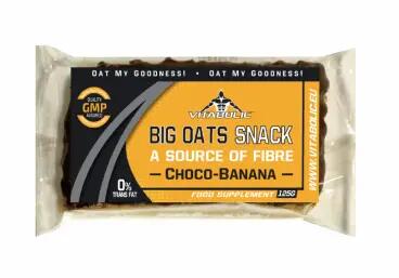 Zabszelet Big Oats Snack Cookies and Cream 125g 2/3