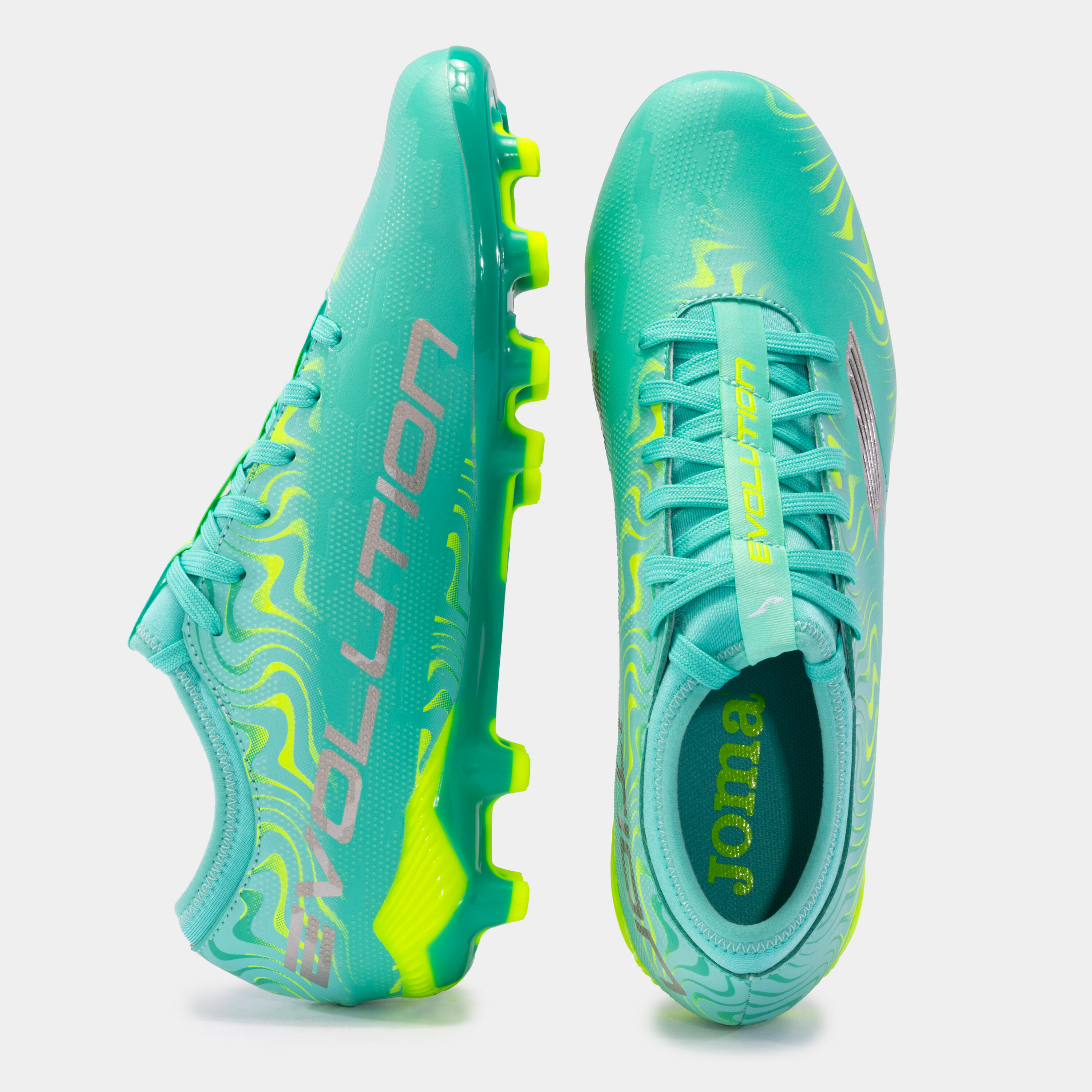 Chaussures Football Football Adulte Joma Evolution 24 FG Turquoise 4/5