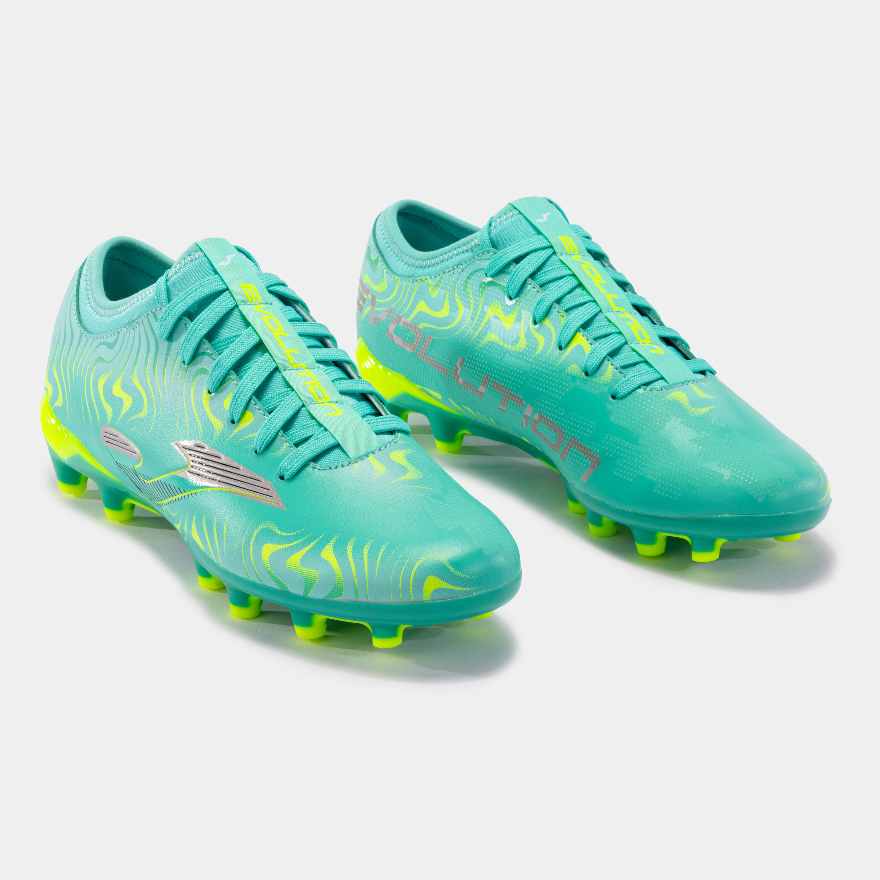 Chaussures Football Football Adulte Joma Evolution 24 FG Turquoise 2/5