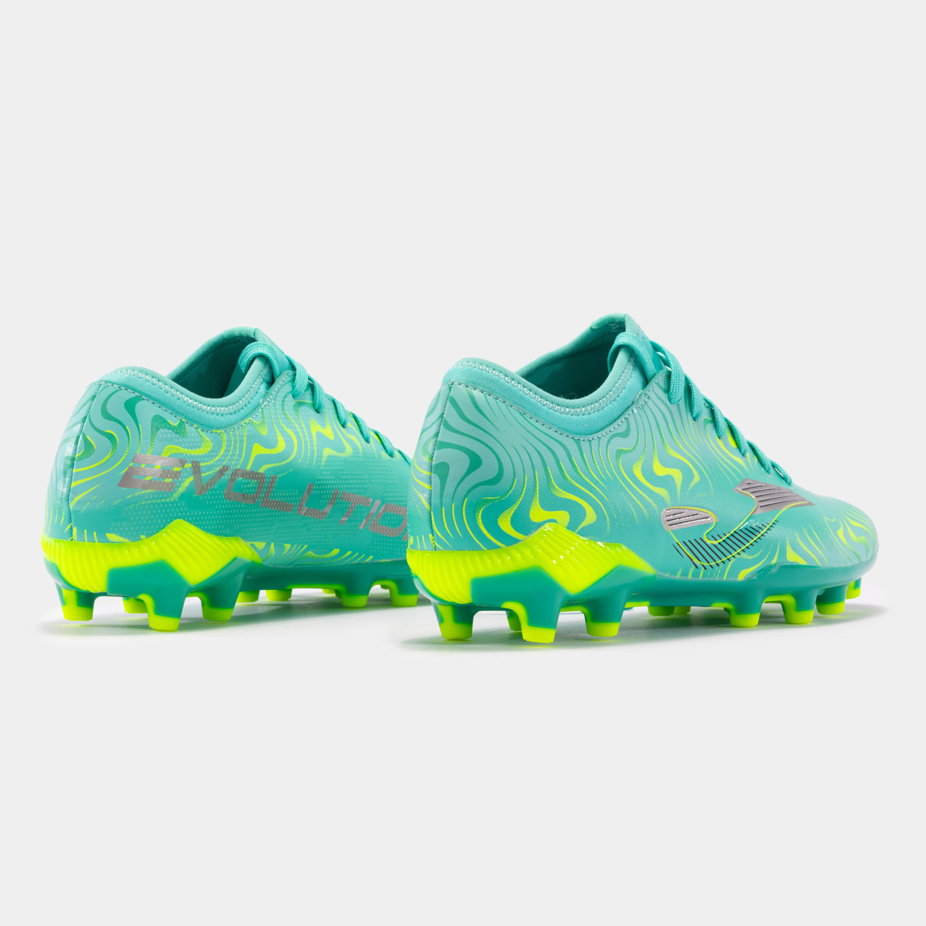Chaussures Football Football Adulte Joma Evolution 24 FG Turquoise 3/5