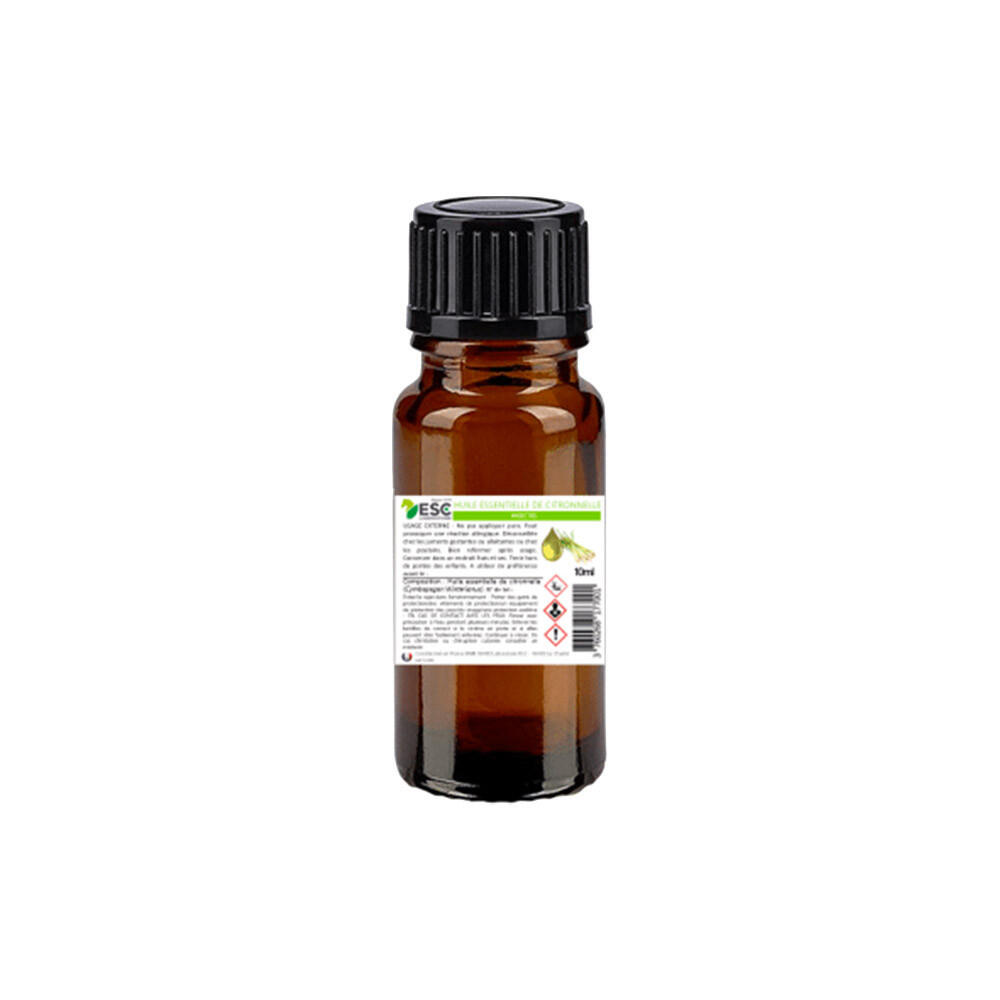 Esc Laboratoire - Huile Essentielle De Citronnelle Esc Laboratoire 10ml - Gel Chevaux - Decathlon