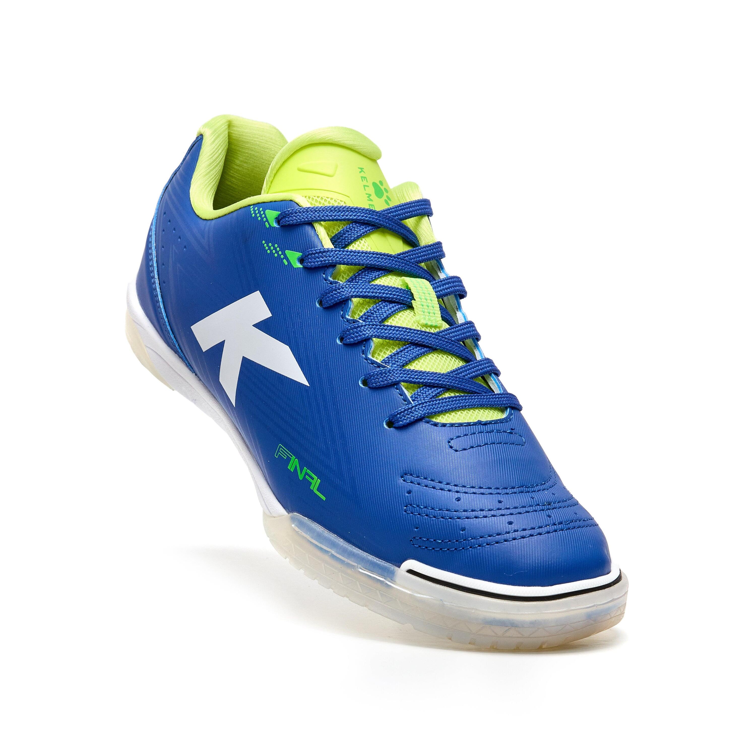 Kelme Zapatillas De Fútbol Sala Final Indoor Azul Unisex 4/7