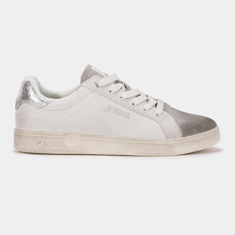 Pantofi sport damă Joma C.ALBA LADY 2512 Alb argintiu 37