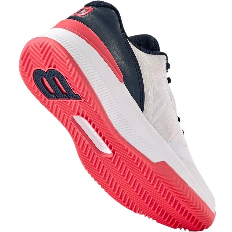 Tênis Wilson Intrigue Pro Clay Branco Azul Marinho para Mulheres 4/5
