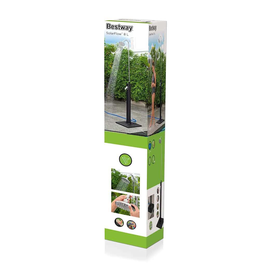 Bestway Douche d'extérieur Solar Flow Noir 8 L 7/7