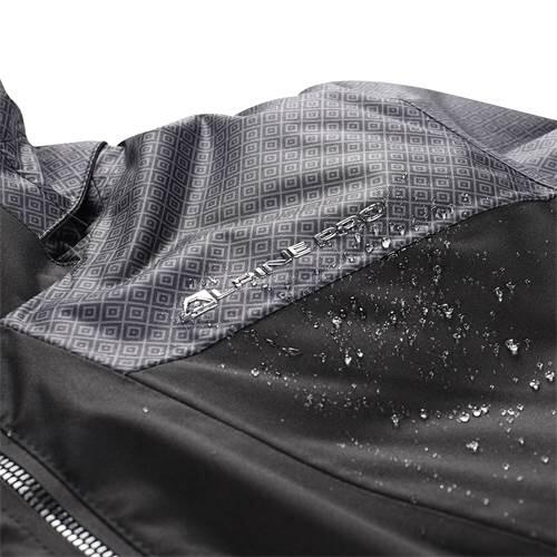 Waterdichte Dames Ski-jas Alpine Pro Olada Zwart XL 4/7